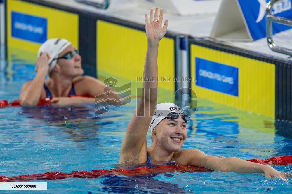 (Chengdu Universiade)CHINA-CHENGDU-WORLD UNIVERSITY GAMES-SWIMMING(CN)
