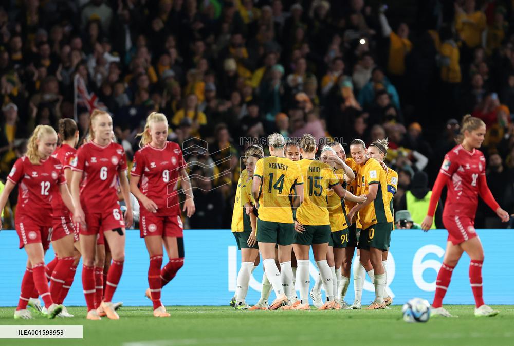 (SP)AUSTRALIA-SYDNEY-FIFA-WOMEN'S WORLD CUP-ROUND OF 16-AUS VS DEN