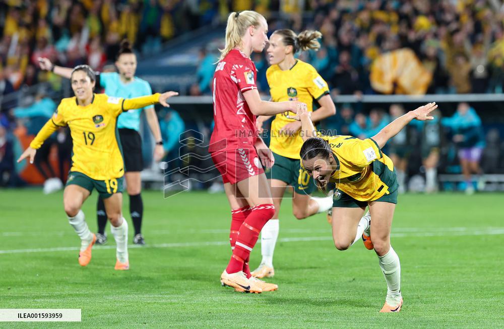 (SP)AUSTRALIA-SYDNEY-FIFA-WOMEN'S WORLD CUP-ROUND OF 16-AUS VS DEN