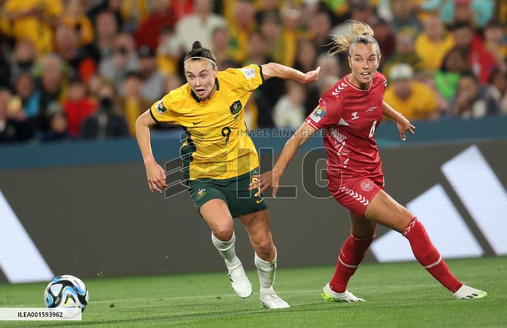(SP)AUSTRALIA-SYDNEY-FIFA-WOMEN'S WORLD CUP-ROUND OF 16-AUS VS DEN