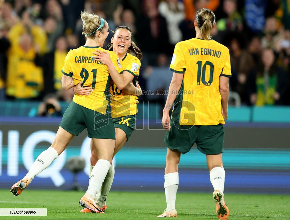 (SP)AUSTRALIA-SYDNEY-FIFA-WOMEN'S WORLD CUP-ROUND OF 16-AUS VS DEN