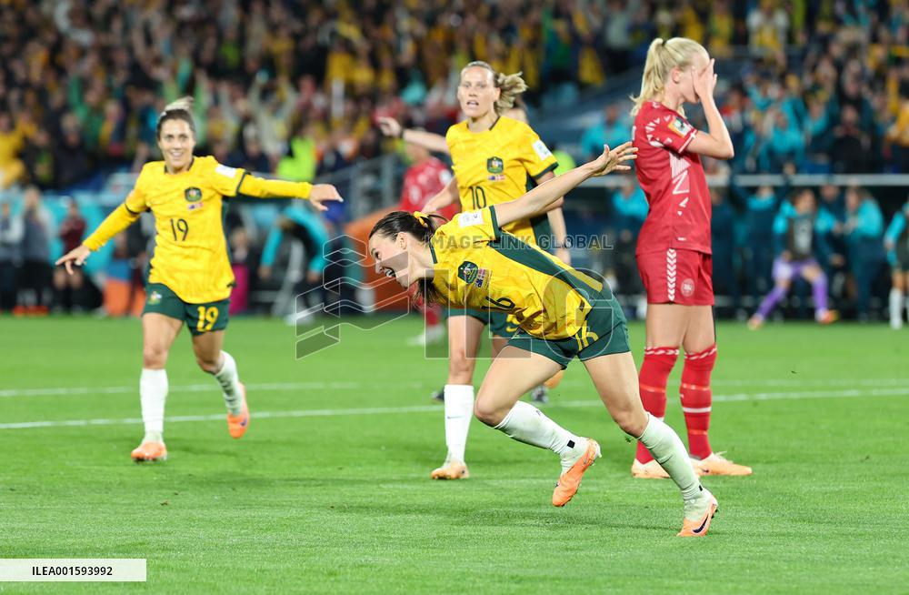 (SP)AUSTRALIA-SYDNEY-FIFA-WOMEN'S WORLD CUP-ROUND OF 16-AUS VS DEN