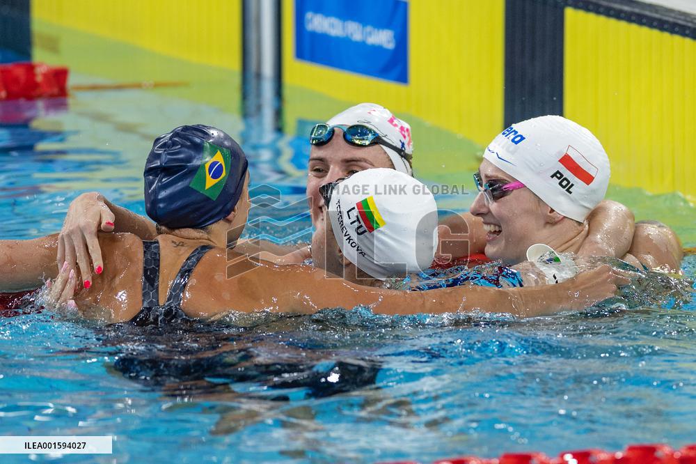 (Chengdu Universiade)CHINA-CHENGDU-WORLD UNIVERSITY GAMES-SWIMMING (CN)
