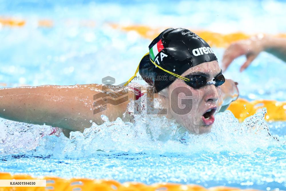 (Chengdu Universiade)CHINA-CHENGDU-WORLD UNIVERSITY GAMES-SWIMMING (CN)