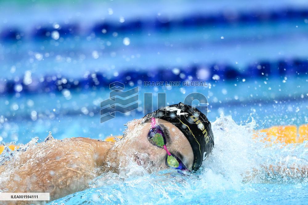 (Chengdu Universiade)CHINA-CHENGDU-WORLD UNIVERSITY GAMES-SWIMMING(CN)