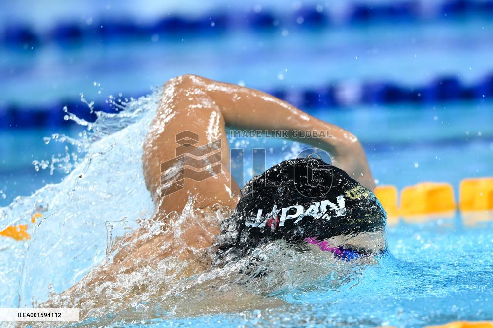 (Chengdu Universiade)CHINA-CHENGDU-WORLD UNIVERSITY GAMES-SWIMMING(CN)