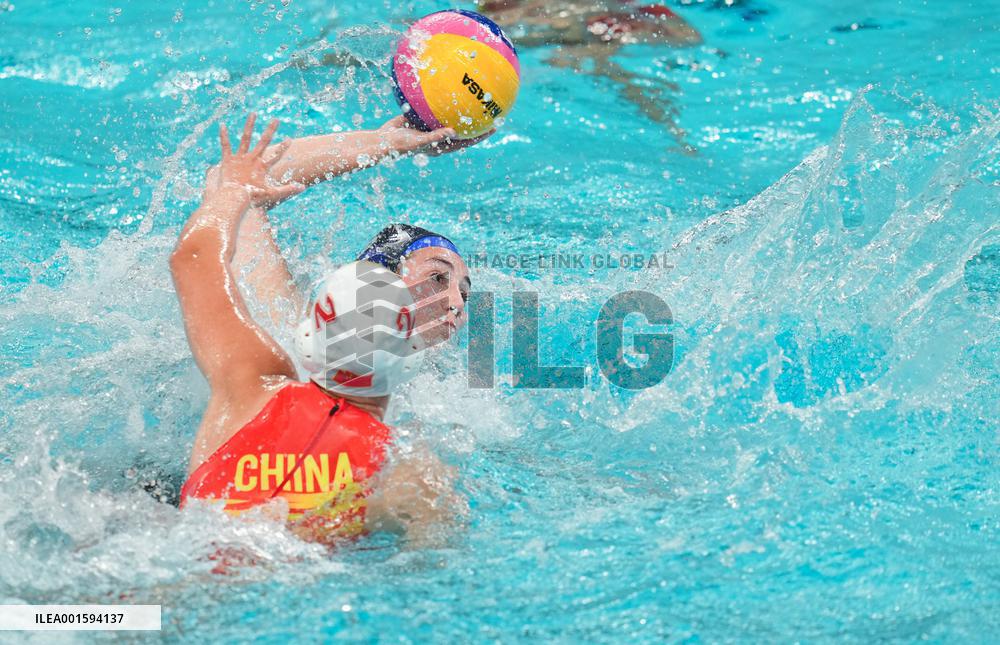 (Chengdu Universiade)CHINA-CHENGDU-WORLD UNIVERSITY GAMES-WATER POLO (CN)