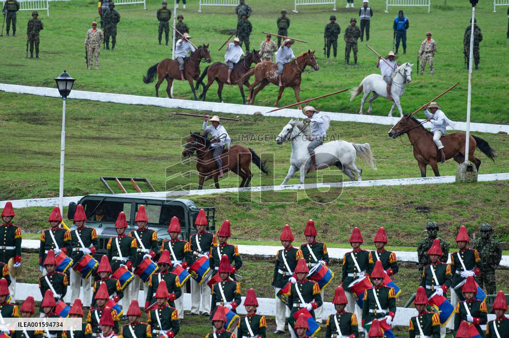 Colombia Battle of Boyaca Commemoration as President Petro Marks a Year in Office