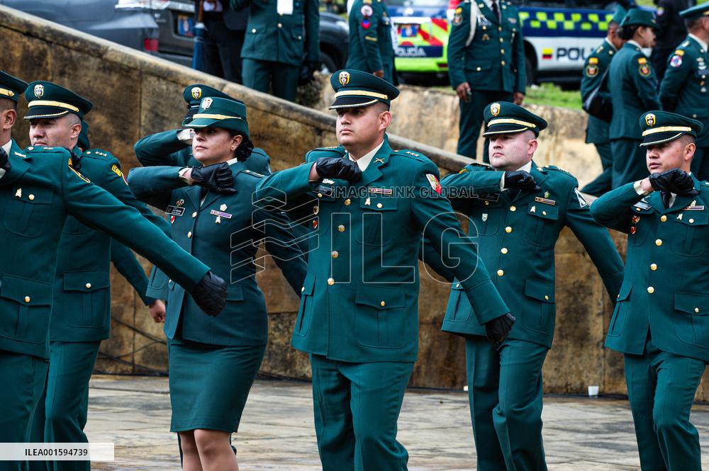 Colombia Battle of Boyaca Commemoration as President Petro Marks a Year in Office