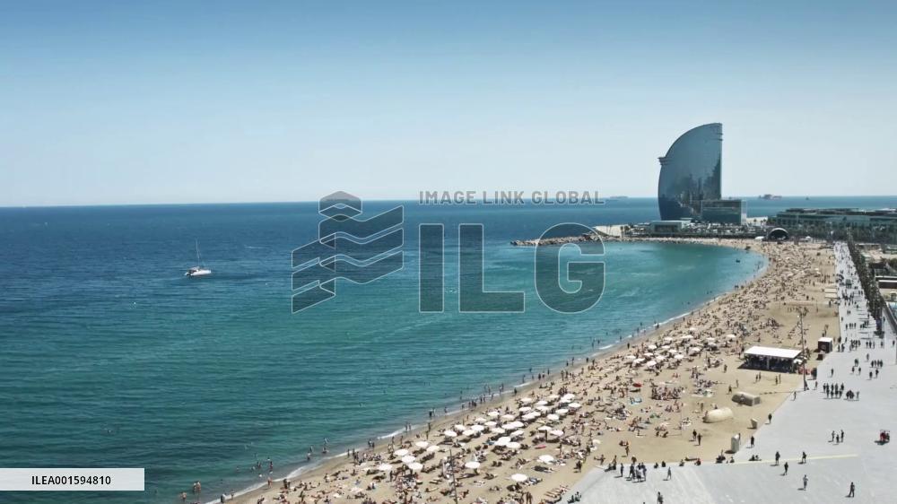 Spain deploys drones to protect beaches from climate change