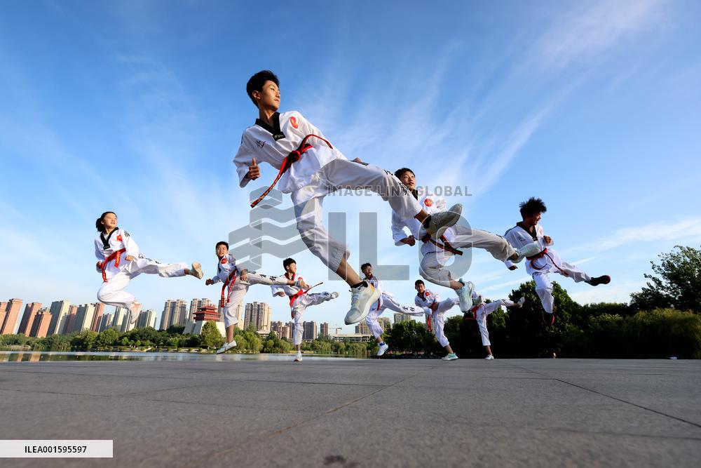 National Fitness Day in Zaozhuang, China