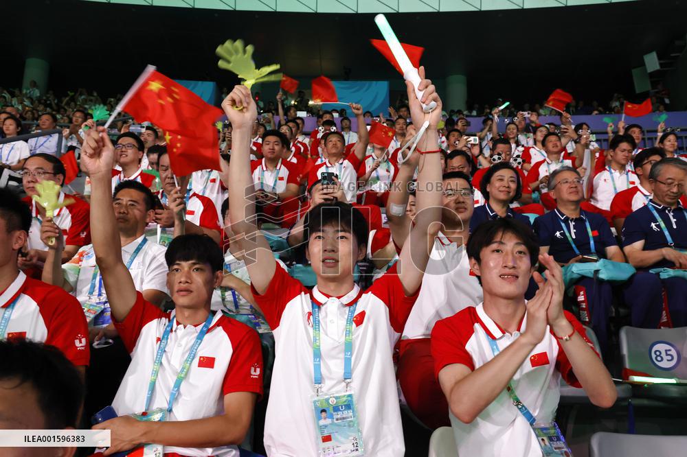 (Chengdu Universiade)CHINA-CHENGDU-WORLD UNIVERSITY GAMES-CLOSING CEREMONY (CN)