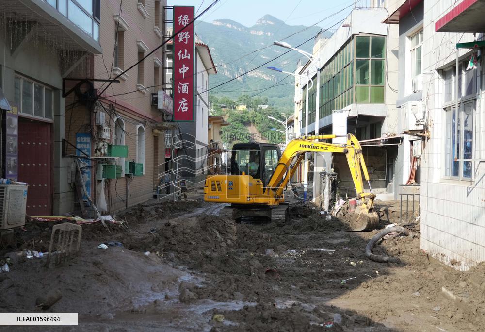 CHINA-HEBEI-LAISHUI COUNTY-FLOOD-AFTERMATH (CN)