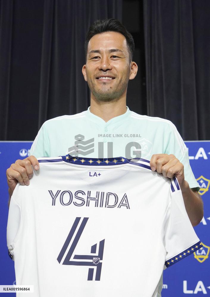 Football: Ex-Japan captain Yoshida joins LA Galaxy