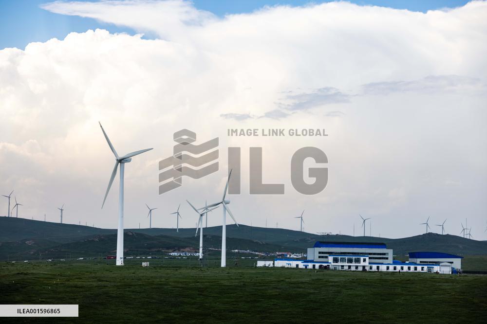 Huiteng Xile Grassland in Ulanqab, China