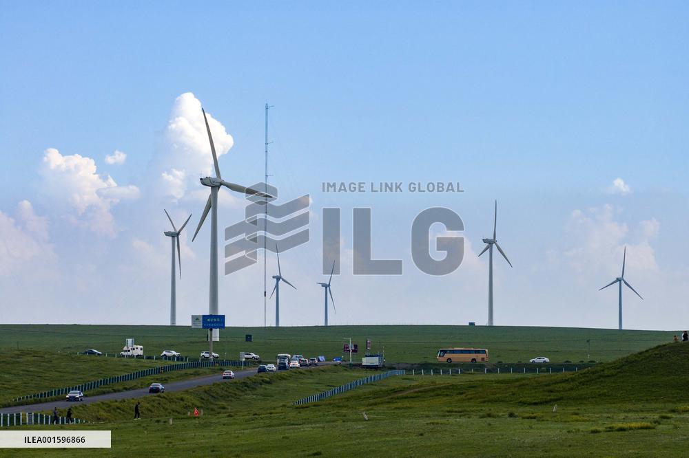 Huiteng Xile Grassland in Ulanqab, China