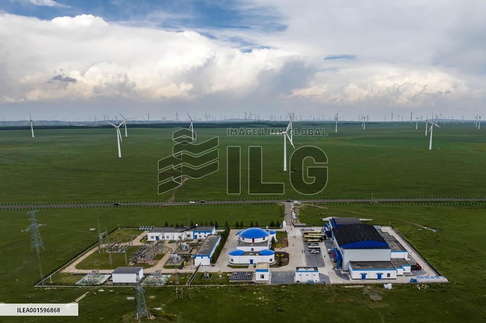 Huiteng Xile Grassland in Ulanqab, China