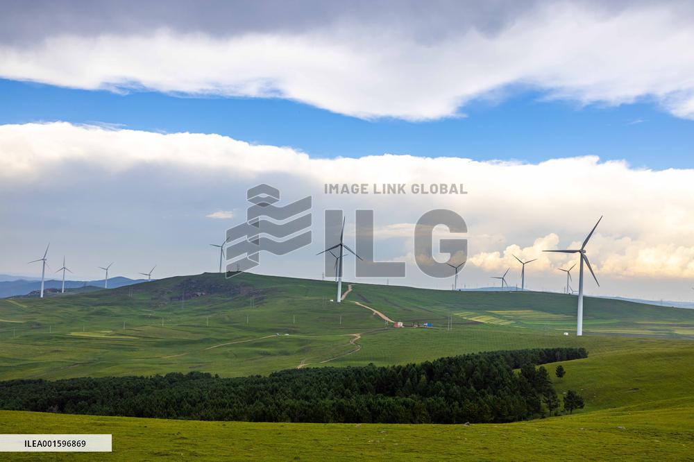 Huiteng Xile Grassland in Ulanqab, China