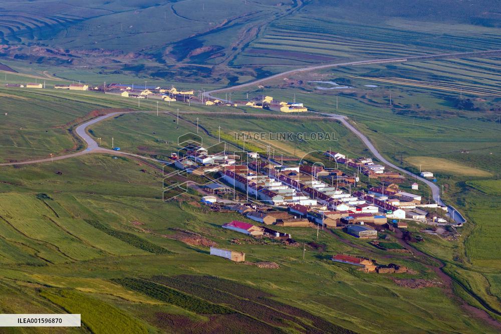 Huiteng Xile Grassland in Ulanqab, China
