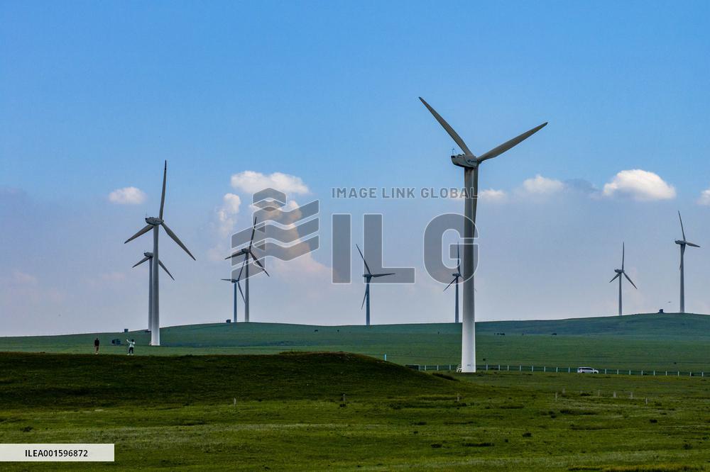 Huiteng Xile Grassland in Ulanqab, China
