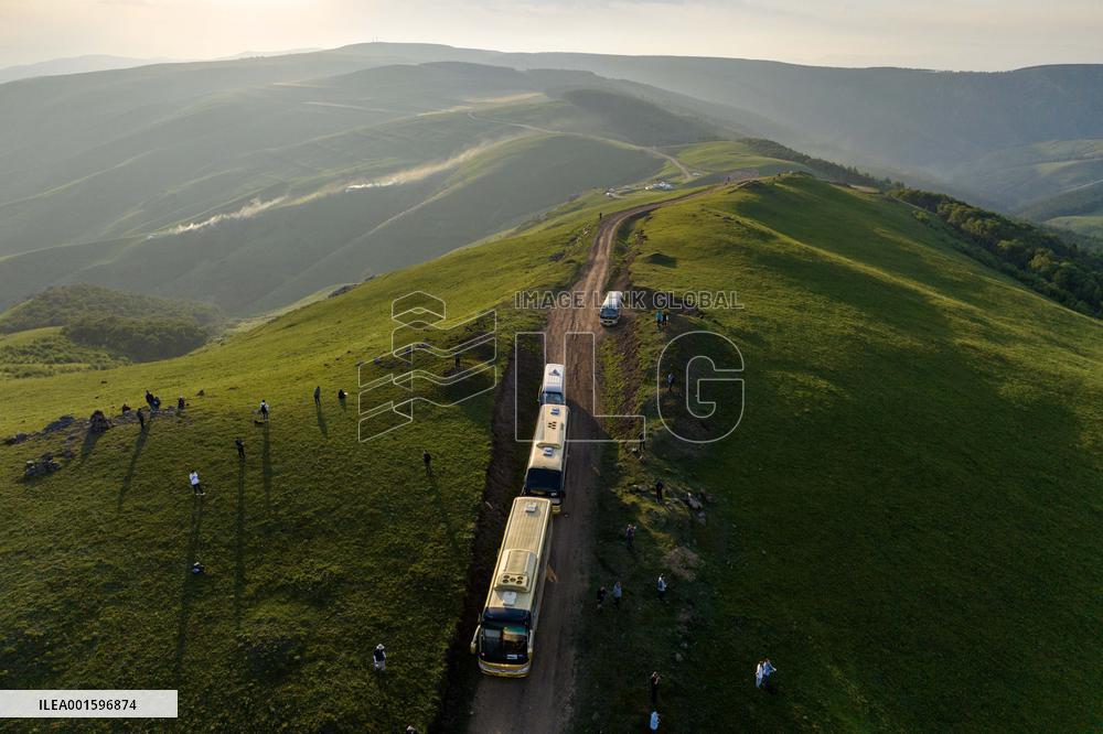 Huiteng Xile Grassland in Ulanqab, China
