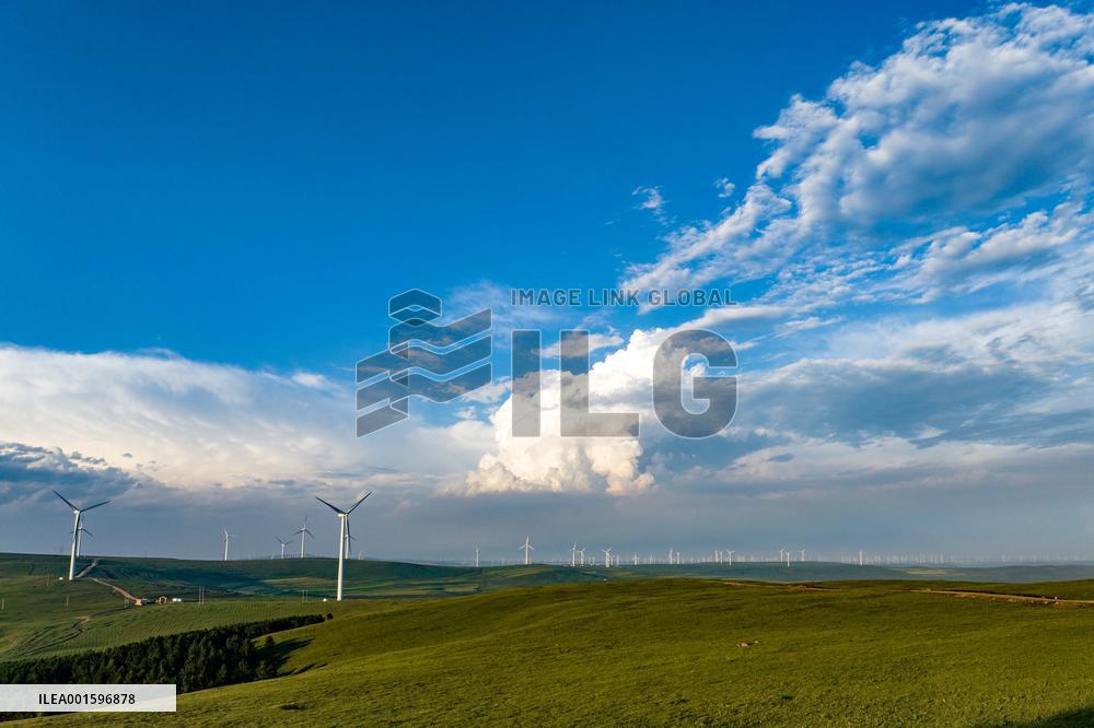 Huiteng Xile Grassland in Ulanqab, China