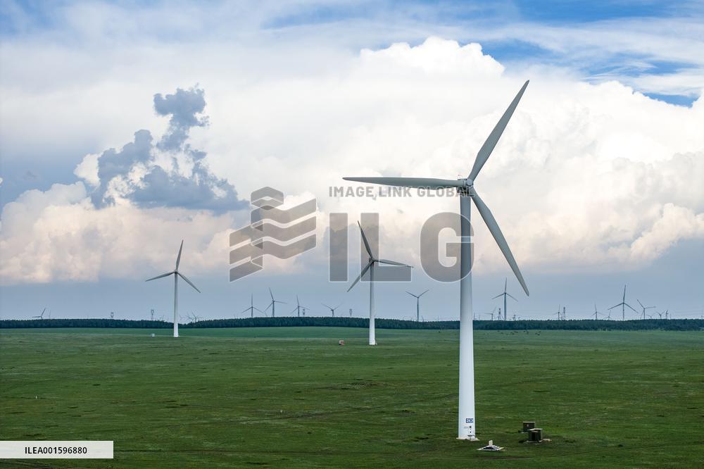 Huiteng Xile Grassland in Ulanqab, China