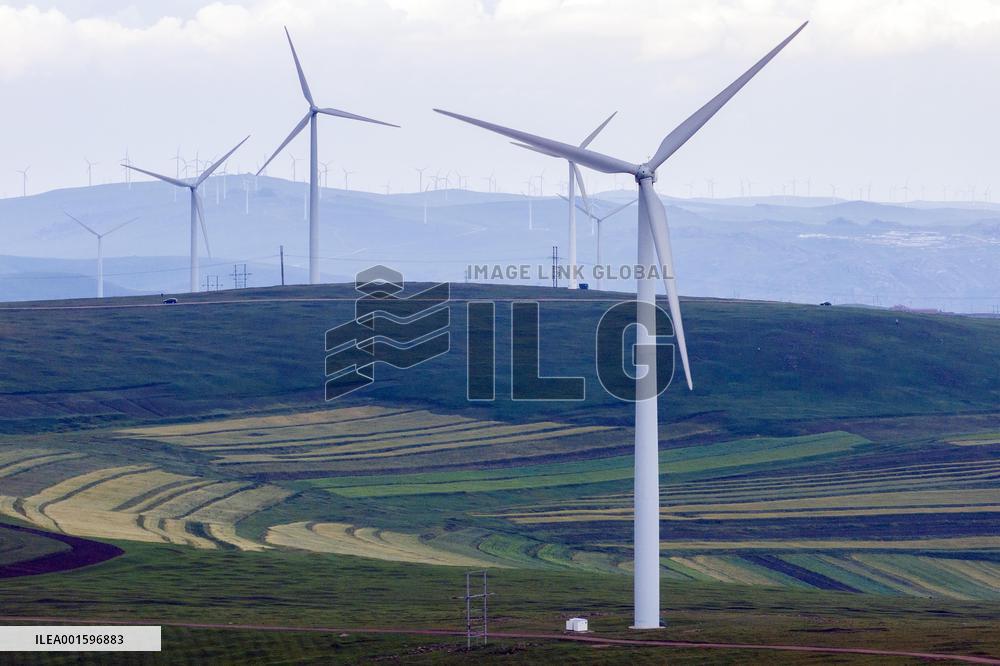 Huiteng Xile Grassland in Ulanqab, China