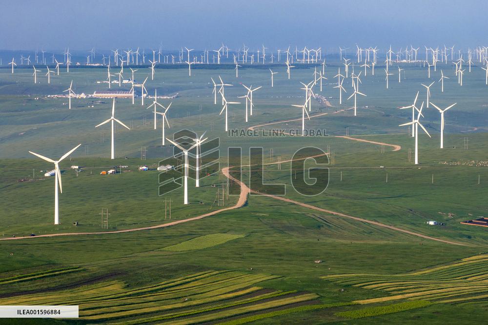 Huiteng Xile Grassland in Ulanqab, China