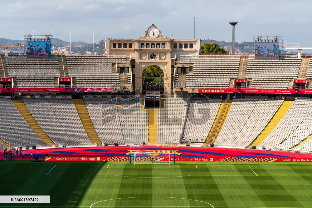 (SP)SPAIN-BARCELONA-FOOTBALL-GAMPER TROPHY-BARCELONA VS TOTTHENHAM HOTSPUR