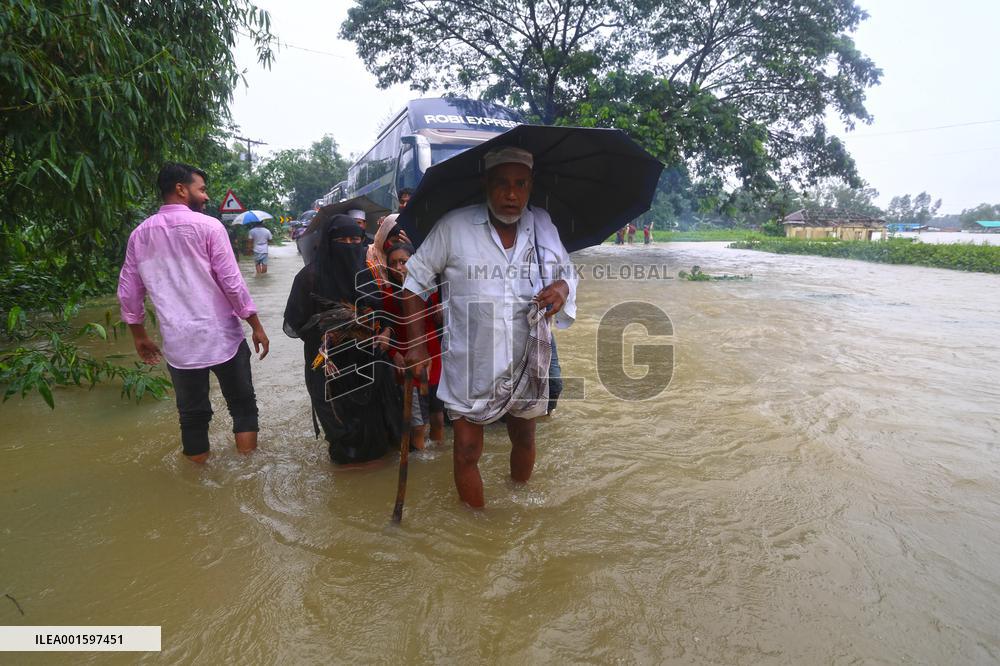 BANGLADESH-CHATTOGRAM-FLOODS