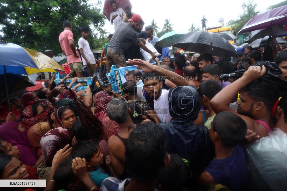 BANGLADESH-CHATTOGRAM-FLOODS
