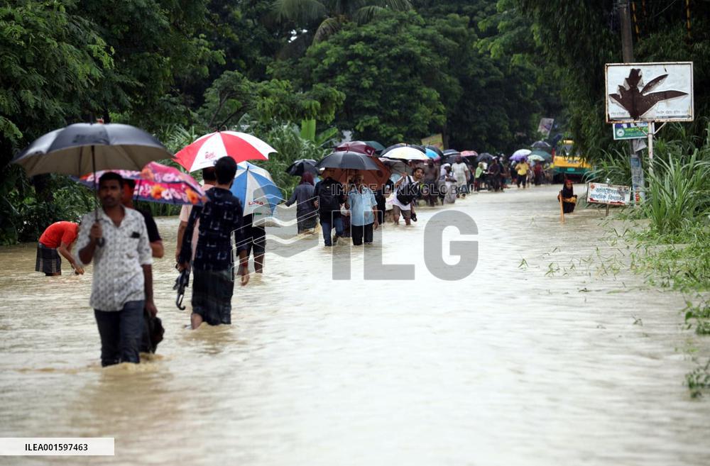 BANGLADESH-CHATTOGRAM-FLOODS