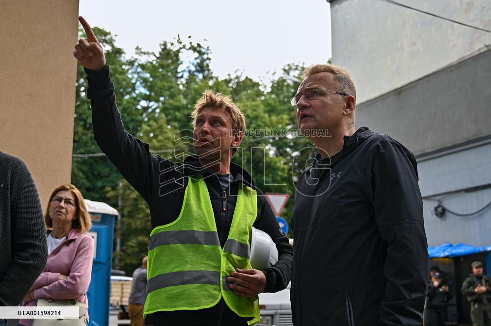 Recovery from July 6 Russian missile attack on Lviv