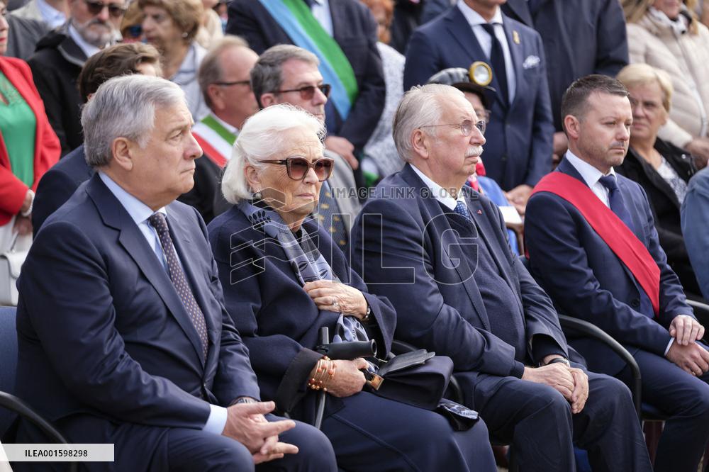 Queen Paola Attends The Commemoration Of Charleroi Mine Disaster - Belgium