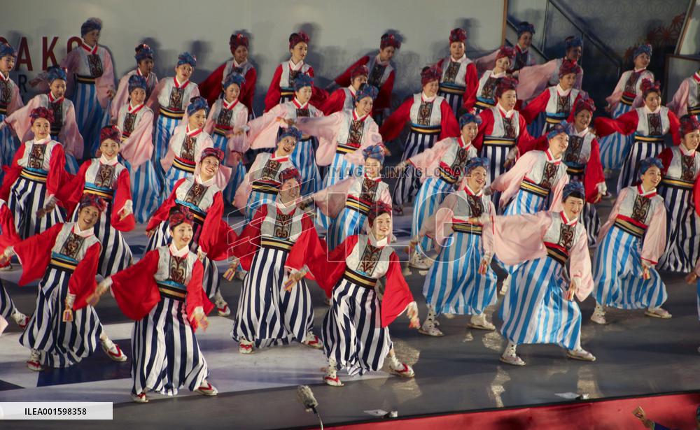 Yosakoi festival in western Japan