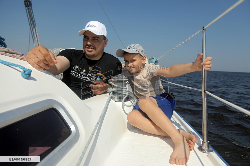Rehabilitation of veterans at Kyiv Yacht Club