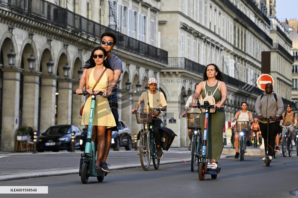 End Of Self-Service Scooters In Paris From September 1