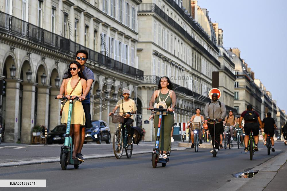 End Of Self-Service Scooters In Paris From September 1