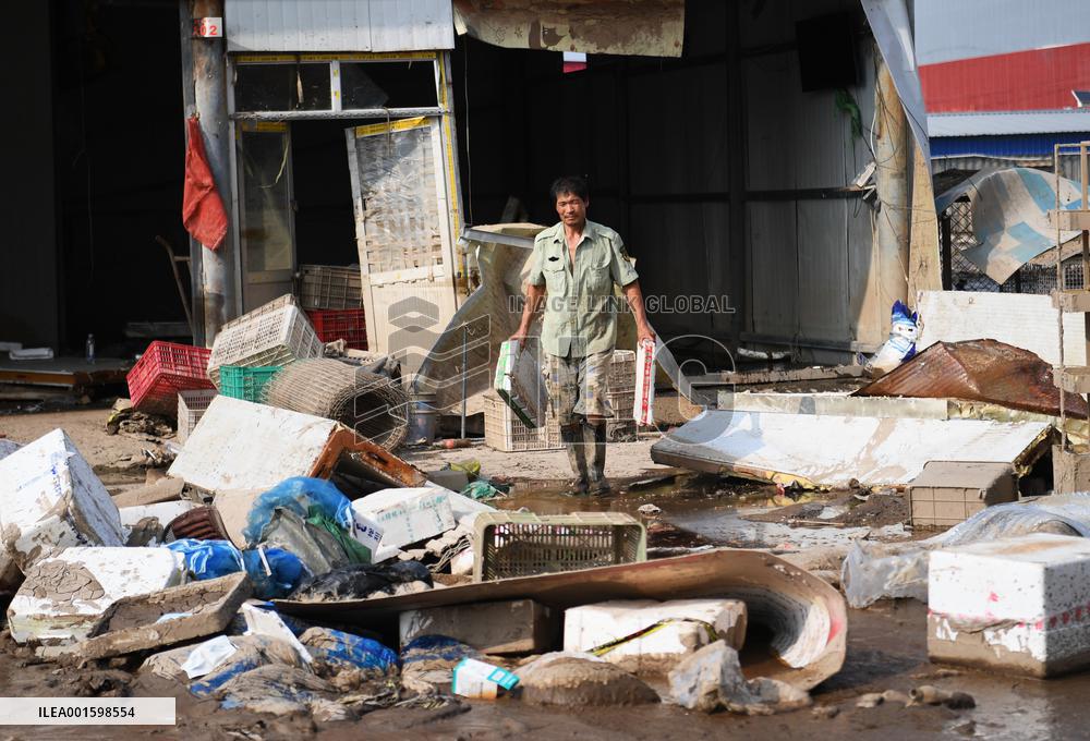 CHINA-HEBEI-ZHUOZHOU-FLOOD-WHOLESALE MARKET-RESTORATION (CN)