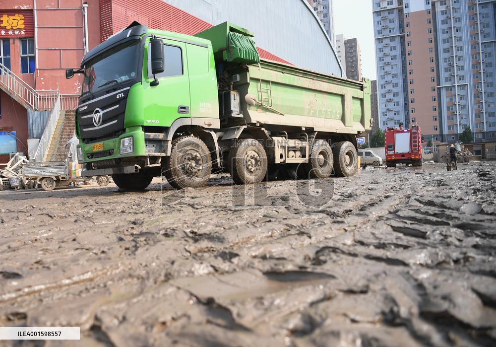 CHINA-HEBEI-ZHUOZHOU-FLOOD-WHOLESALE MARKET-RESTORATION (CN)