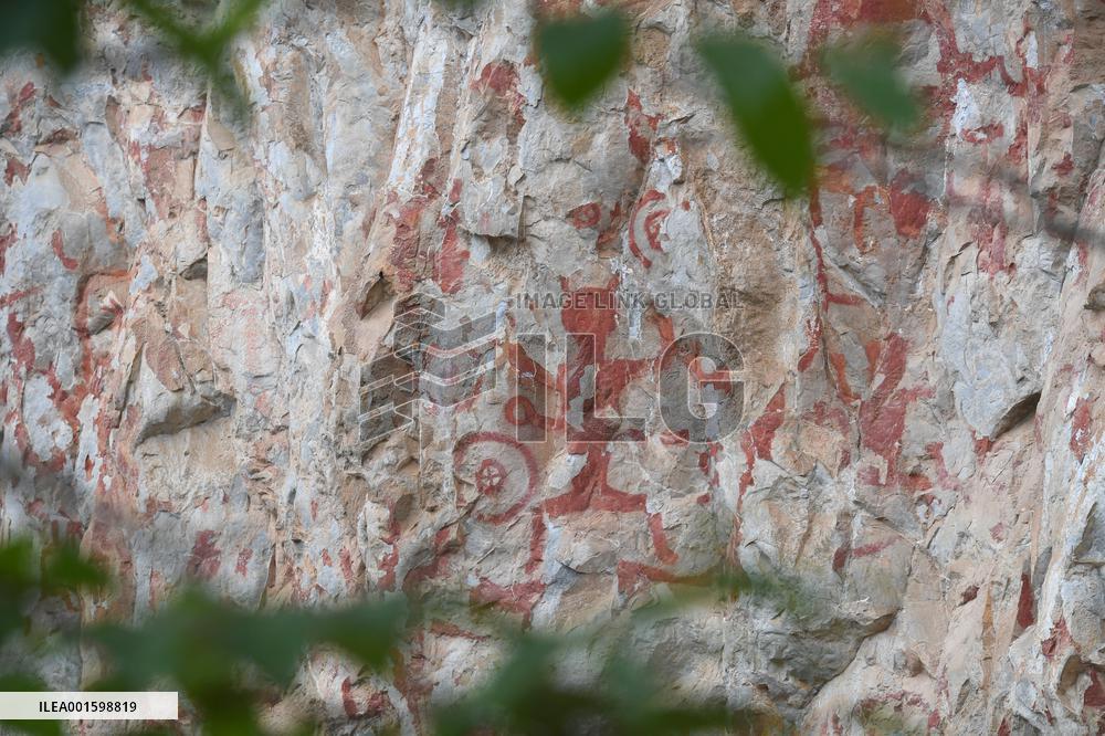 CHINA-GUANGXI-CHONGZUO-ROCK PAINTING (CN)