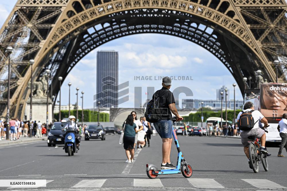 End Of Self-Service Scooters In Paris From September 1