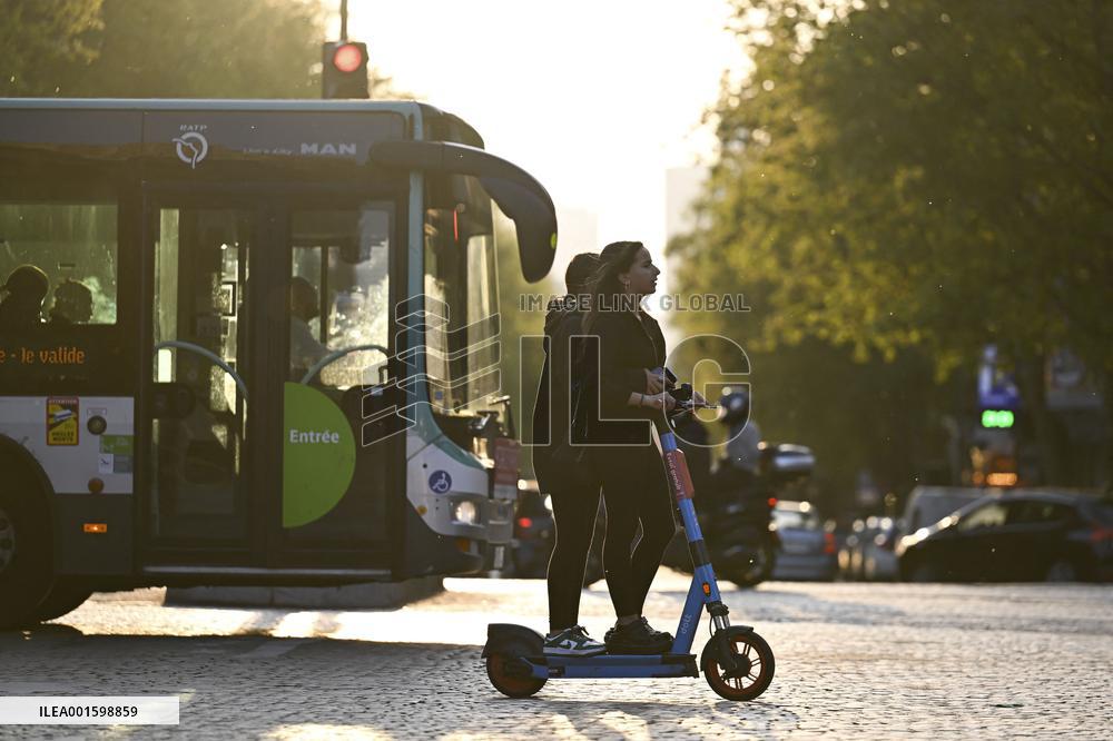 End Of Self-Service Scooters In Paris From September 1