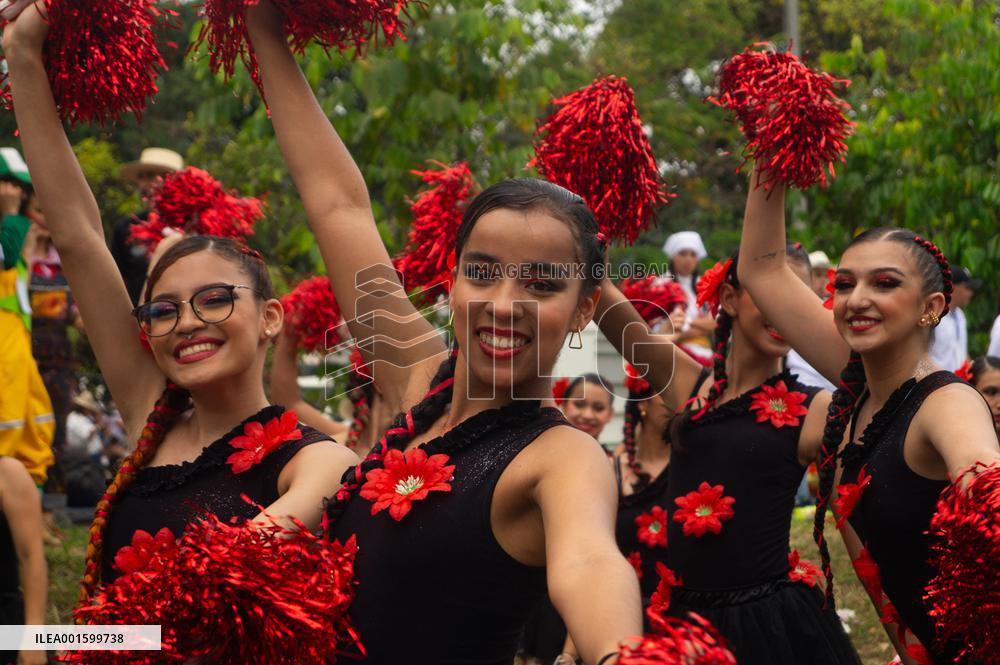 Medellin 'Feria de las Flores' - Silleteros Parade