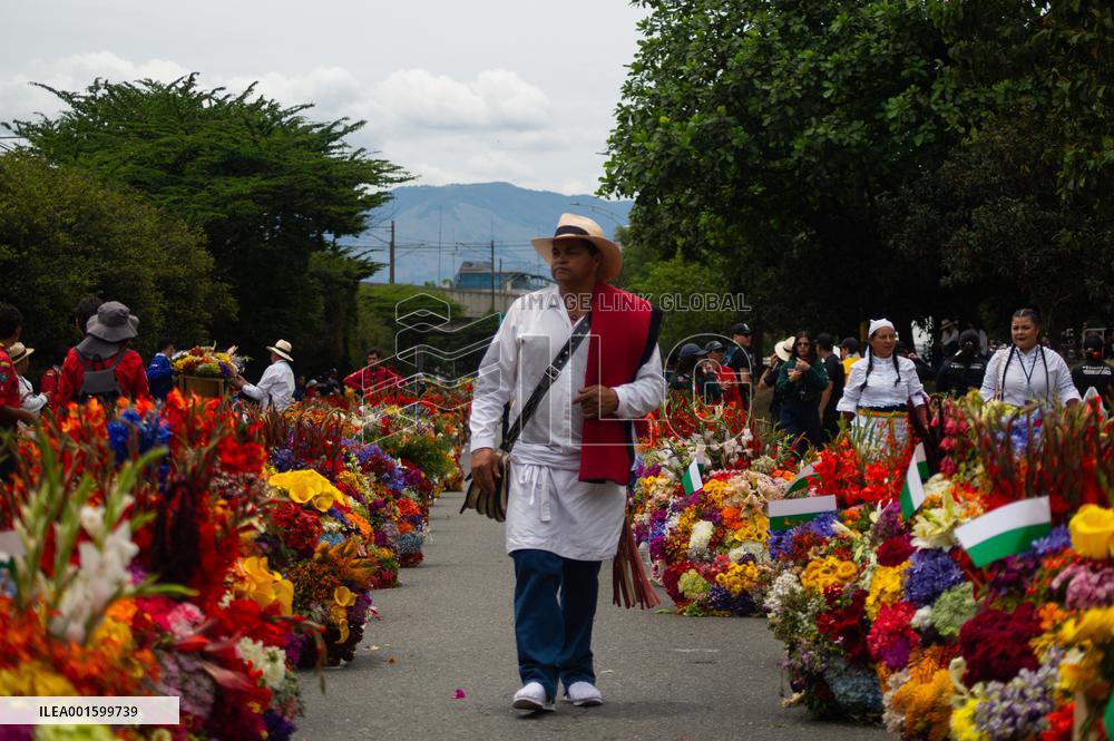 Medellin 'Feria de las Flores' - Silleteros Parade