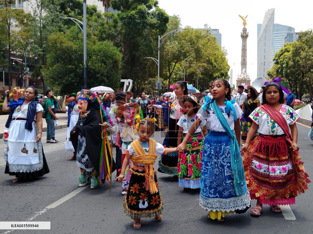 International Day of Indigenous People - Mexico City