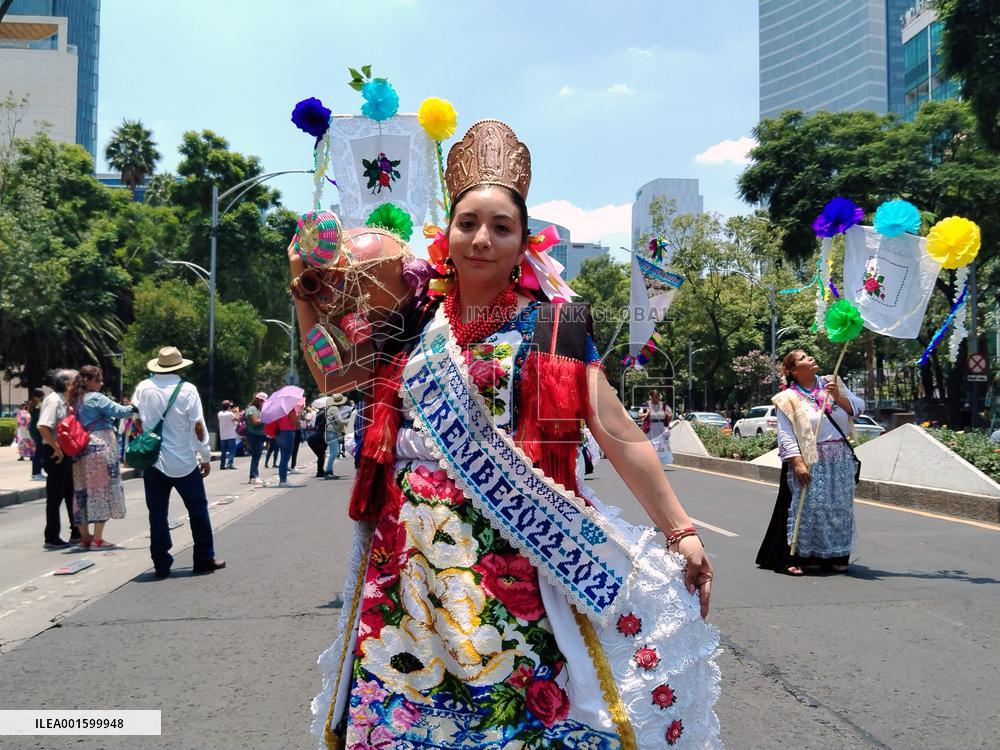 International Day of Indigenous People - Mexico City