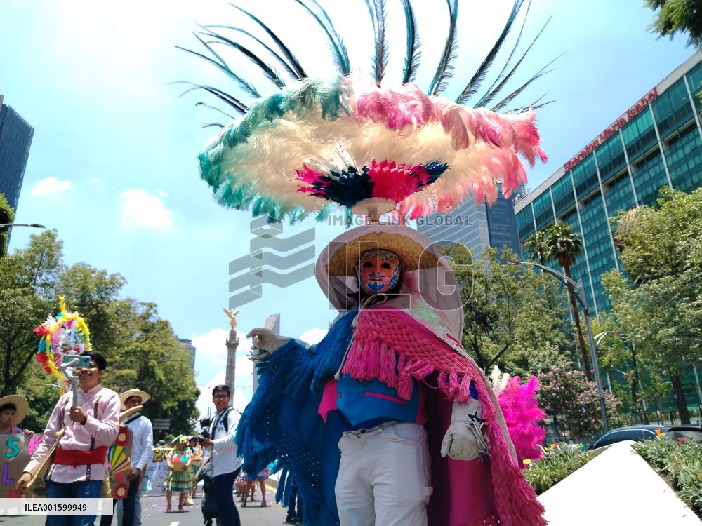 International Day of Indigenous People - Mexico City