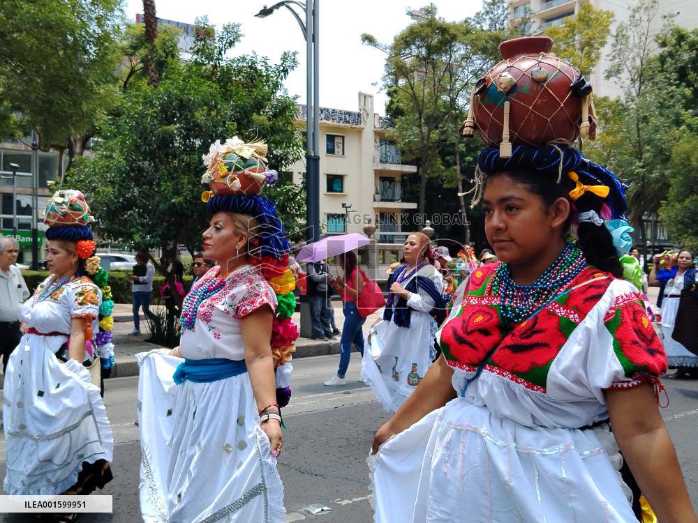 International Day of Indigenous People - Mexico City